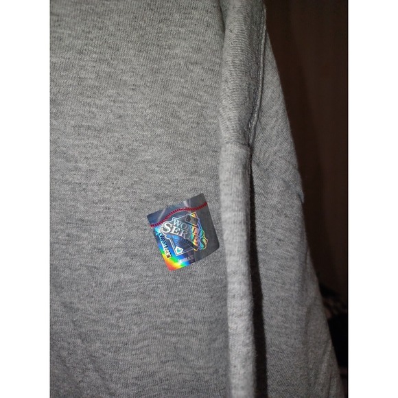 2008 Philly World Series Champions Baseball T-Shirt Men's Size 2XLarge Gray T1 - Picture 3 of 5